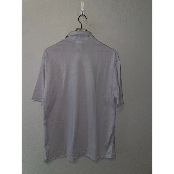 1980s Vintage Screenmates Great American Originals Gray Polo Shirt Blank VTG 80s - Picture 7 of 9